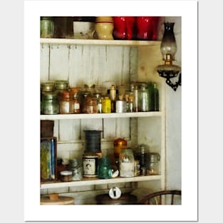 Cooking - Hurricane Lamp in Pantry Posters and Art